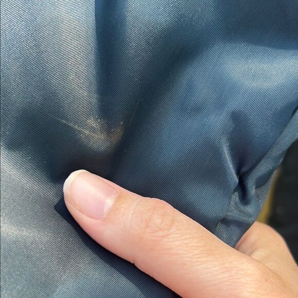 Westwinds Navy Blue Shearling-Lined Jacket 70s 80s Vintage Rare Winter Coat M - Picture 12 of 16